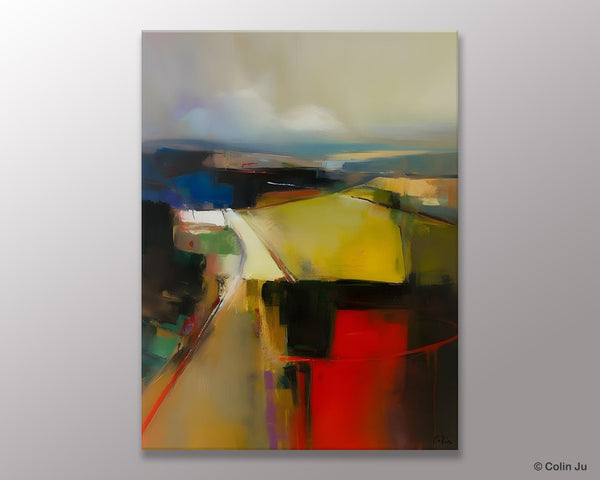 Oversized Abstract Wall Art Paintings, Large Wall Paintings for Bedroom, Contemporary Abstract Paintings on Canvas, Original Abstract Art-Paintingforhome