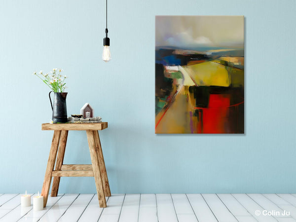 Oversized Abstract Wall Art Paintings, Large Wall Paintings for Bedroom, Contemporary Abstract Paintings on Canvas, Original Abstract Art-Paintingforhome