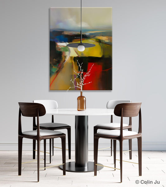 Oversized Abstract Wall Art Paintings, Large Wall Paintings for Bedroom, Contemporary Abstract Paintings on Canvas, Original Abstract Art-Paintingforhome