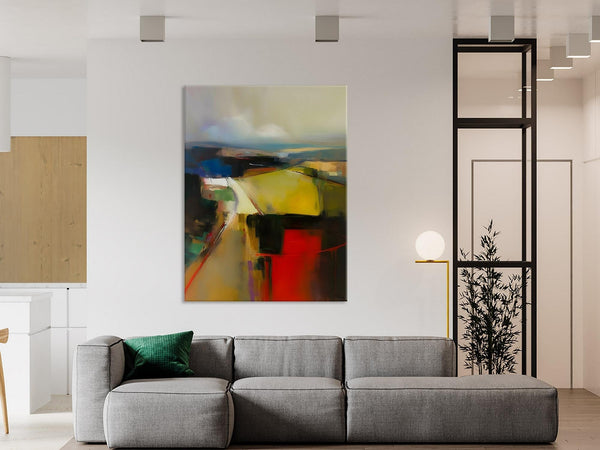 Oversized Abstract Wall Art Paintings, Large Wall Paintings for Bedroom, Contemporary Abstract Paintings on Canvas, Original Abstract Art-Paintingforhome