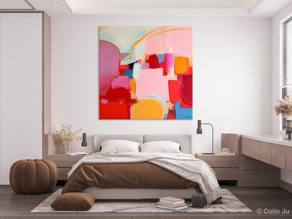 Large Abstract Art for Bedroom, Original Abstract Wall Art, Modern Canvas Paintings, Simple Modern Acrylic Artwork, Contemporary Canvas Art-Paintingforhome