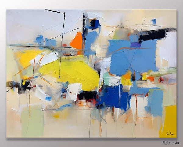 Large Canvas Art for Sale, Original Abstract Art Paintings, Hand Painted Canvas Art, Acrylic Painting on Canvas, Large Painting for Bedroom-Paintingforhome