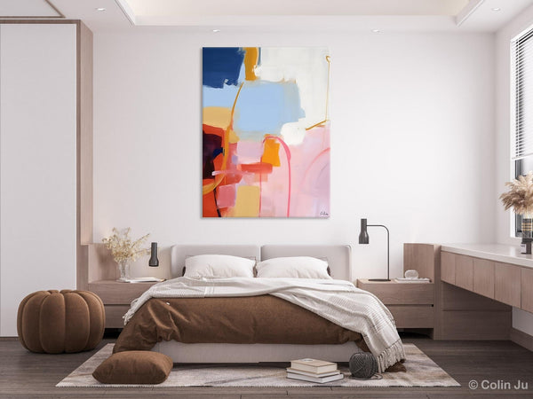 Contemporary Acrylic Painting on Canvas, Large Wall Art Painting for Bedroom, Original Canvas Art, Oversized Modern Abstract Wall Paintings-Paintingforhome