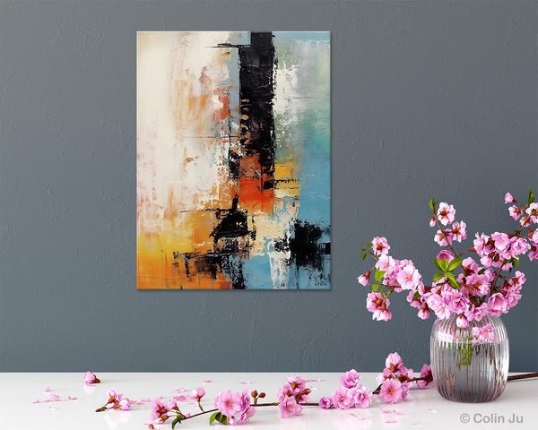 Contemporary Wall Art Paintings, Hand Painted Canvas Art, Original Abstract Art, Modern Acrylic Paintings, Large Paintings for Living Room-Paintingforhome