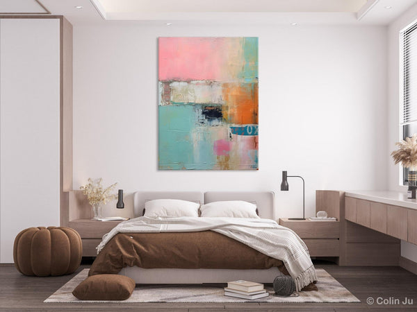 Canvas Paintings for Dining Room, Oversized Modern Wall Art, Acrylic Painting on Canvas, Contemporary Paintings, Original Abstract Paintings-Paintingforhome