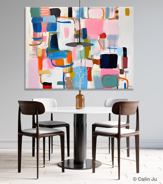 Large Wall Art Ideas for Living Room, Hand Painted Canvas Art, Oversized Canvas Paintings, Original Abstract Art, Contemporary Acrylic Art-Paintingforhome