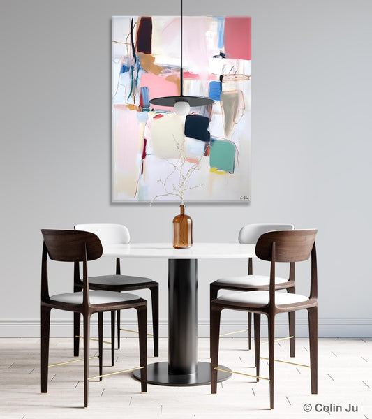 Abstract Painting on Canvas, Contemporary Acrylic Paintings, Extra Large Canvas Painting for Bedroom, Original Abstract Wall Art for Sale-Paintingforhome