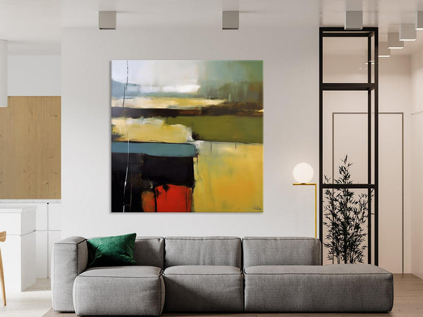Large Abstract Painting for Bedroom, Original Modern Wall Art Paintings, Modern Acrylic Paintings, Huge Contemporary Canvas Paintings-Paintingforhome
