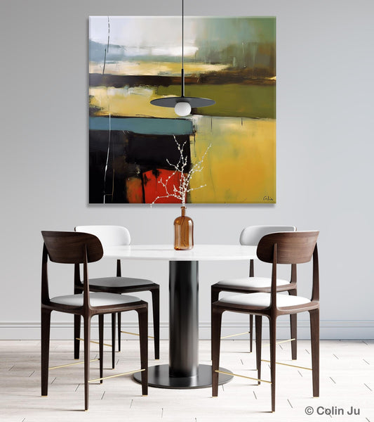 Large Abstract Painting for Bedroom, Original Modern Wall Art Paintings, Modern Acrylic Paintings, Huge Contemporary Canvas Paintings-Paintingforhome