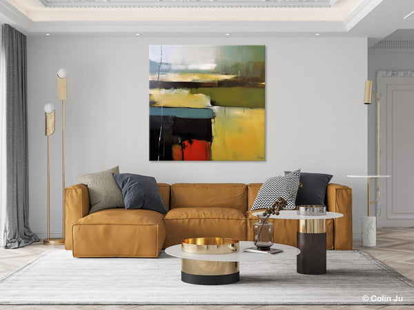 Large Abstract Painting for Bedroom, Original Modern Wall Art Paintings, Modern Acrylic Paintings, Huge Contemporary Canvas Paintings-Paintingforhome