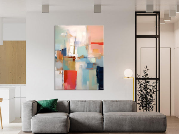 Contemporary Acrylic Painting on Canvas, Large Wall Art Painting for Living Room, Original Canvas Art, Modern Abstract Wall Paintings-Paintingforhome