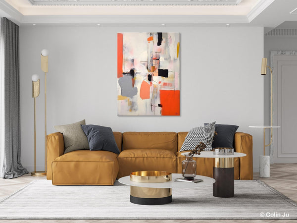 Acrylic Painting on Canvas, Contemporary Painting, Canvas Paintings for Dining Room, Extra Large Modern Wall Art, Original Abstract Painting-Paintingforhome