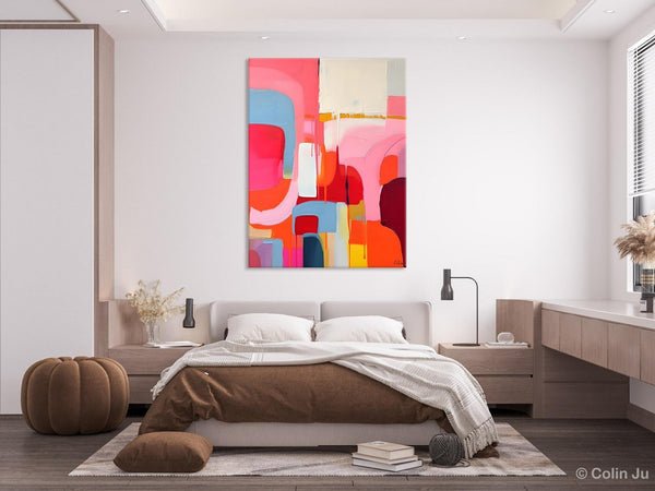 Contemporary Acrylic Painting on Canvas, Simple Abstract Art, Large Painting for Dining Room, Original Canvas Artwork, Wall Art Paintings-Paintingforhome