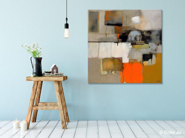 Contemporary Canvas Art, Modern Acrylic Artwork, Buy Art Paintings Online, Original Modern Paintings, Large Abstract Painting for Bedroom-Paintingforhome
