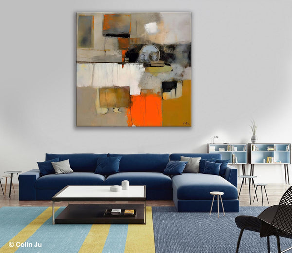 Contemporary Canvas Art, Modern Acrylic Artwork, Buy Art Paintings Online, Original Modern Paintings, Large Abstract Painting for Bedroom-Paintingforhome