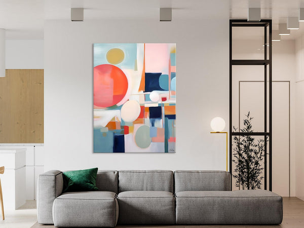 Large Contemporary Wall Art, Acrylic Painting on Canvas, Extra Large Paintings for Dining Room, Modern Paintings, Original Abstract Painting-Paintingforhome