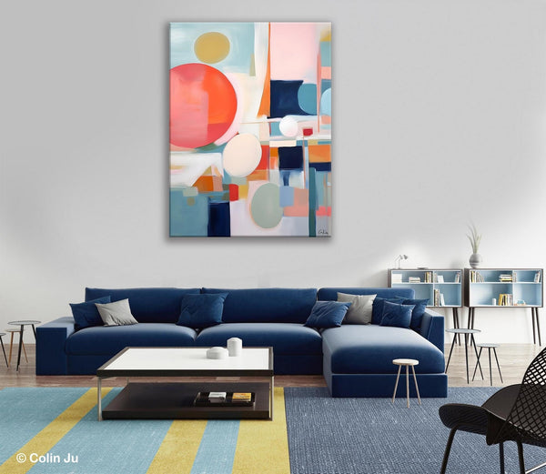 Large Contemporary Wall Art, Acrylic Painting on Canvas, Extra Large Paintings for Dining Room, Modern Paintings, Original Abstract Painting-Paintingforhome