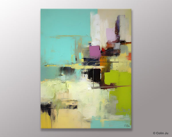 Contemporary Wall Art Paintings, Extra Large Original Art, Abstract Landscape Artwork, Landscape Painting on Canvas, Hand Painted Canvas Art-Paintingforhome