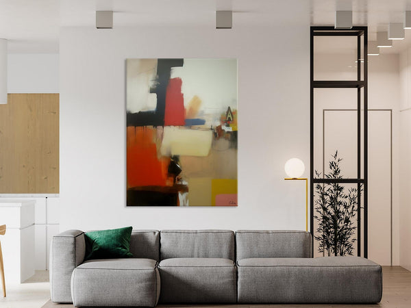 Large Contemporary Wall Art, Abstract Wall Paintings, Extra Large Paintings for Bedroom, Hand Painted Canvas Art, Original Modern Painting-Paintingforhome