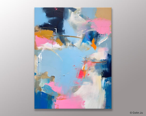 Large Modern Canvas Wall Paintings, Original Abstract Art, Large Wall Art Painting for Living Room, Contemporary Acrylic Painting on Canvas