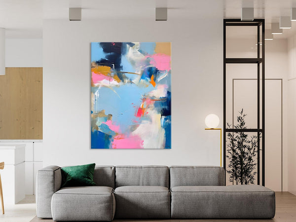 Large Modern Canvas Wall Paintings, Original Abstract Art, Large Wall Art Painting for Living Room, Contemporary Acrylic Painting on Canvas