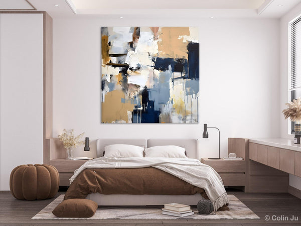 Large Wall Art for Bedroom, Abstract Modern Acrylic Art, Canvas Paintings for Sale, Modern Original Abstract Art, Contemporary Canvas Art-Paintingforhome