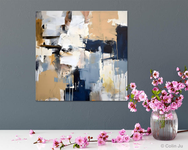 Large Wall Art for Bedroom, Abstract Modern Acrylic Art, Canvas Paintings for Sale, Modern Original Abstract Art, Contemporary Canvas Art-Paintingforhome