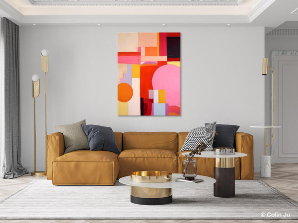 Large Wall Painting for Bedroom, Hand Painted Canvas Art, Large Modern Paintings, Original Abstract Canvas Art, Acrylic Painting on Canvas-Paintingforhome