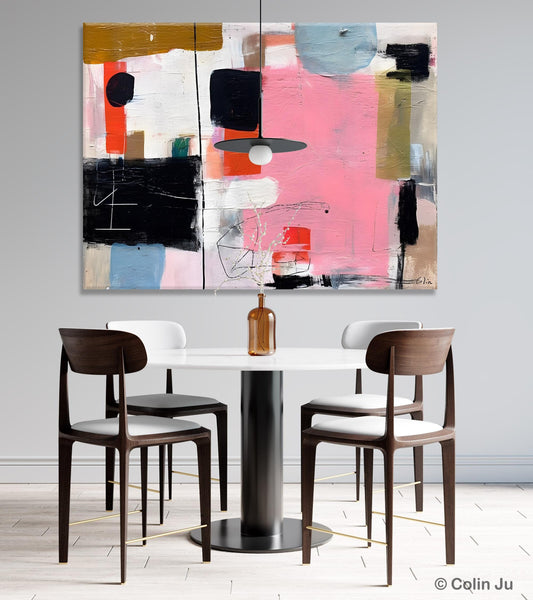 Modern Wall Art Ideas for Bedroom, Large Canvas Paintings, Original Abstract Art, Hand Painted Canvas Art, Contemporary Acrylic Paintings-Paintingforhome