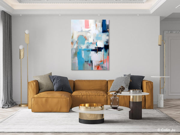 Contemporary Painting, Canvas Paintings for Dining Room, Acrylic Painting on Canvas, Extra Large Modern Wall Art, Original Abstract Painting-Paintingforhome