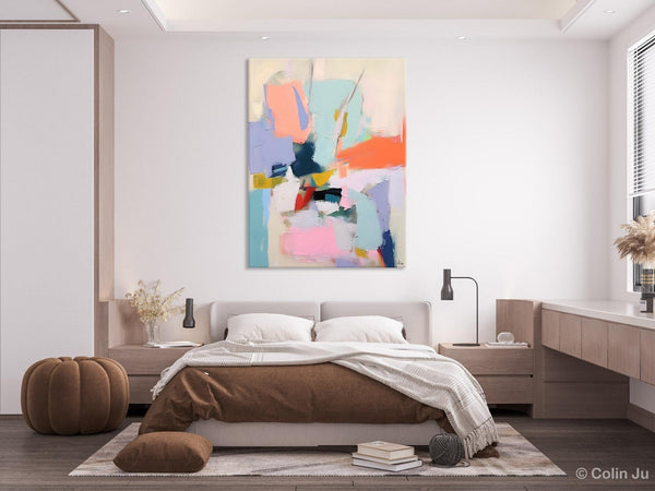 Original Artowrk, Abstract Wall Paintings, Hand Painted Canvas Art, Extra Large Paintings for Dining Room, Contemporary Wall Art Paintings-Paintingforhome