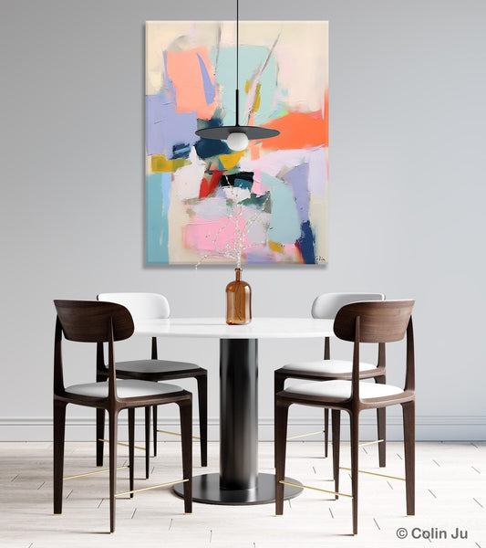 Original Artowrk, Abstract Wall Paintings, Hand Painted Canvas Art, Extra Large Paintings for Dining Room, Contemporary Wall Art Paintings-Paintingforhome