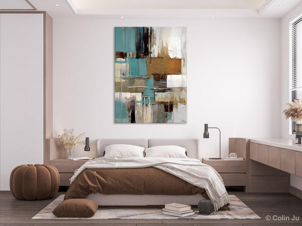 Large Paintings for Sale, Large Modern Canvas Art for Bedroom, Original Wall Art Paintings, Hand Painted Canvas Art, Acrylic Art on Canvas-Paintingforhome