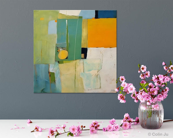 Original Modern Wall Paintings, Contemporary Canvas Art, Abstract Painting for Bedroom, Modern Acrylic Artwork, Heavy Texture Canavas Art-Paintingforhome