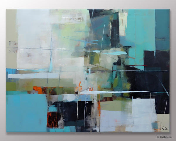 Extra Large Canvas Paintings, Original Abstract Painting, Modern Wall Art Ideas for Living Room, Impasto Art, Contemporary Acrylic Paintings-Paintingforhome