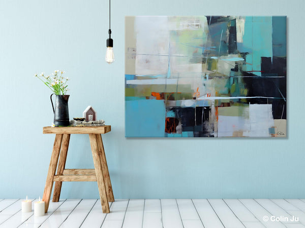 Extra Large Canvas Paintings, Original Abstract Painting, Modern Wall Art Ideas for Living Room, Impasto Art, Contemporary Acrylic Paintings-Paintingforhome