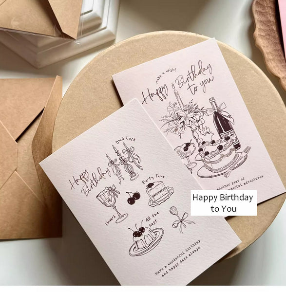 Creative Birthday Greeting Cards, Birthday Cards to Friends, Happy Birthday Cards, Beautiful Birthday Greeting Cards to Lovers, Greeting Cards to Mother-Paintingforhome