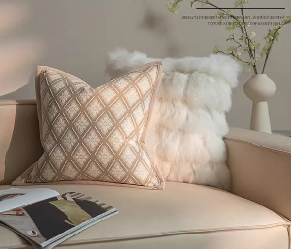 Living Room Decorative Throw Pillows, Modern Decorative Pillow Cover, Decorative Pillow Arrangement Ideas for Couch, Modern Sofa Pillows-Paintingforhome