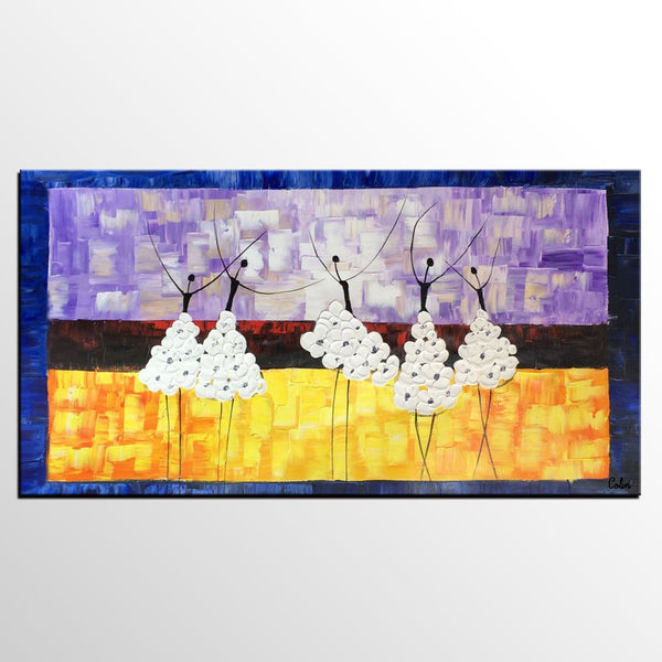 Simple Modern Art, Canvas Painting for Sale, Ballet Dancer Painting, Original Artwork, Paintings for Bedroom, Buy Art Online-Paintingforhome