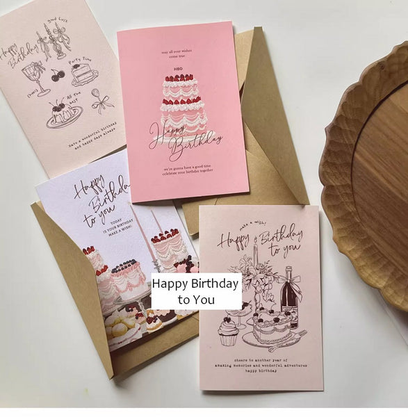 Creative Birthday Greeting Cards, Birthday Cards to Friends, Happy Birthday Cards, Beautiful Birthday Greeting Cards to Lovers, Greeting Cards to Mother-Paintingforhome