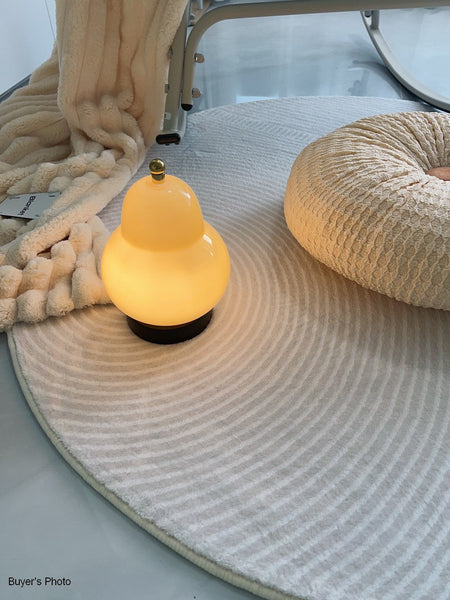 Bedroom Abstract Modern Area Rugs, Contemporary Modern Rug for Living Room, Geometric Round Rugs for Dining Room, Circular Modern Rugs under Chairs-Paintingforhome