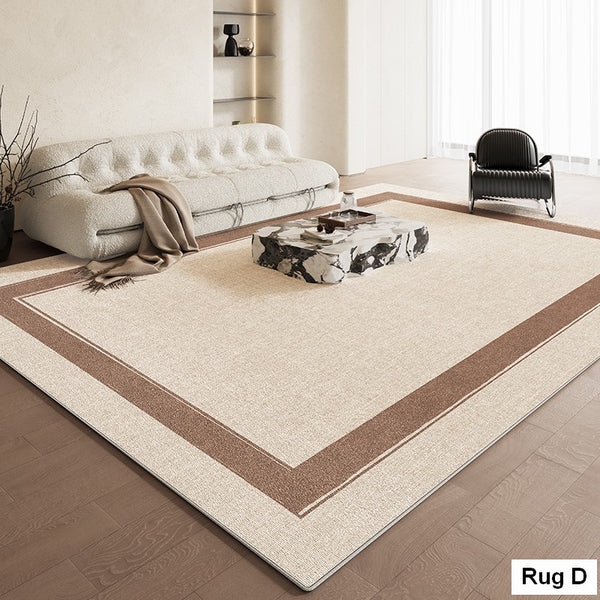 Geometric Abstract Rugs for Living Room, Contemporary Abstract Rugs for Dining Room, Bedroom Floor Rugs, Modern Rug Ideas for Living Room-Paintingforhome
