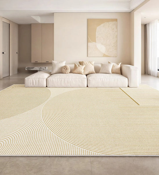 Bedroom Large Geometric Contemporary Rugs, Modern Rugs for Bedroom, Dining Room Floor Rug, Extra Large Floor Rugs for Living Room-Paintingforhome