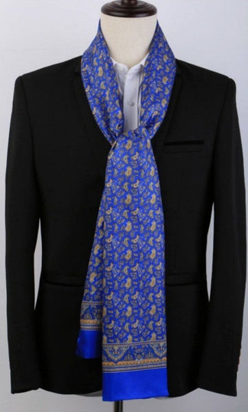 Luxury Silk Neck Scarf, Formal Wear Silk Scarf, British Style Long Scarf, Mens Thin Silk Scarf, Mens Spring Autumn Scarf, Business Silk Scarf Men, Silk Scarf For Suit