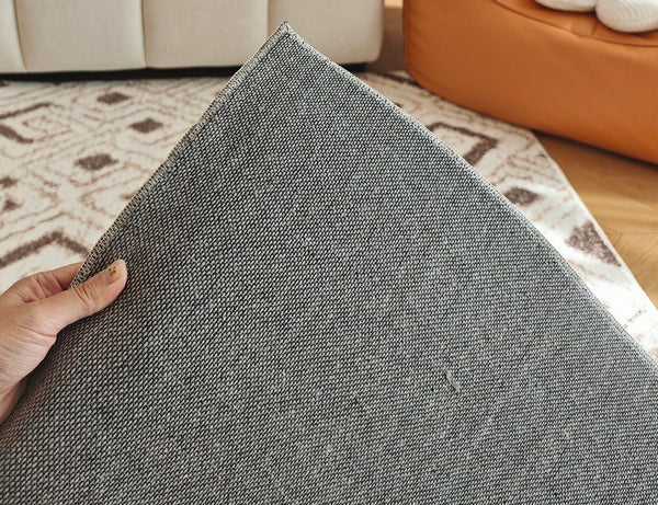 Contemporary Area Rugs for Bedroom, Geometric Modern Rugs for Dining Room, Dining Room Floor Carpets, Mid Century Modern Living Room Rugs-Paintingforhome