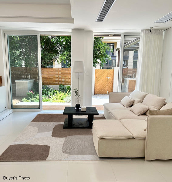 Unique Large Contemporary Floor Carpets for Living Room, Dining Room Modern Rugs, Extra Large Geometric Modern Rugs in Bedroom, Modern Rugs for Sale-Paintingforhome