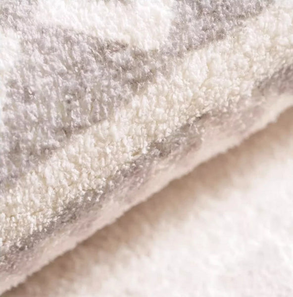 Modern Runner Rugs Next to Bed, Contemporary Rug Ideas for Living Room, Hallway Modern Runner Rugs, Extra Large Modern Rugs for Dining Room-Paintingforhome