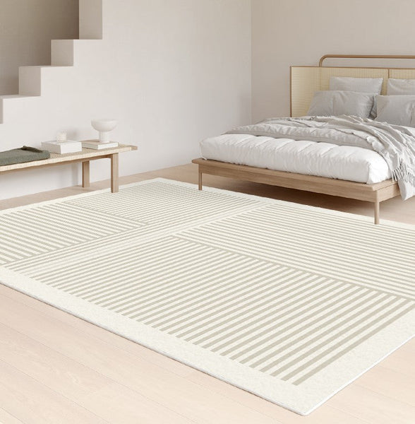 Modern Rugs for Living Room, Contemporary Modern Rugs, Modern Rugs for Dining Room, Abstract Contemporary Rugs Next to Bed-Paintingforhome