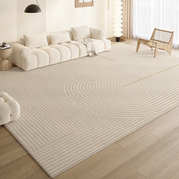 Large Modern Rugs for Living Room, Geometric Modern Rug Placement Ideas for Dining Room, Abstract Contemporary Modern Rugs for Bedroom-Paintingforhome