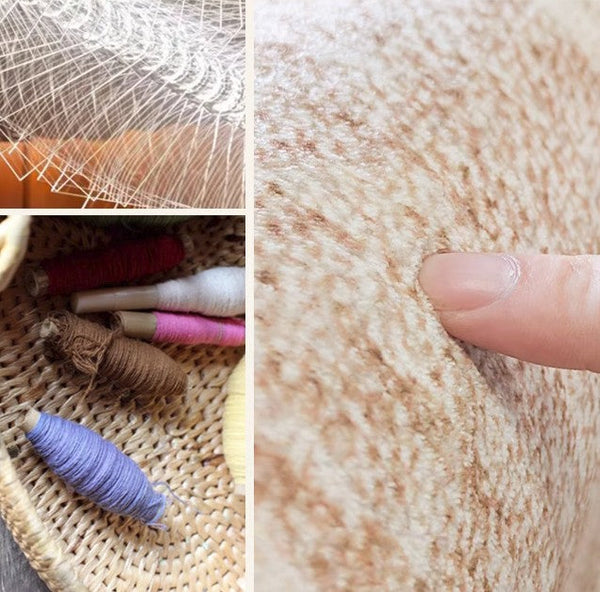 Mid Century Modern Rugs for Bedroom, Contemporary Abstract Rugs under Dining Room Table, Large Modern Rugs for Living Room-Paintingforhome